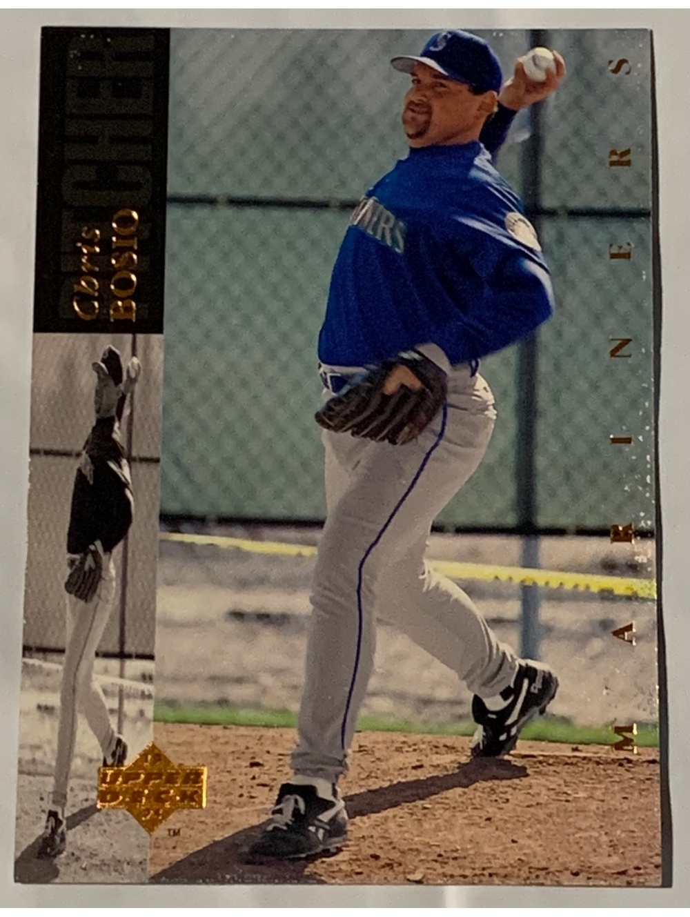 1994 Upper Deck Baseball #228 Chris Bosio Seattle Mariners MLB Card